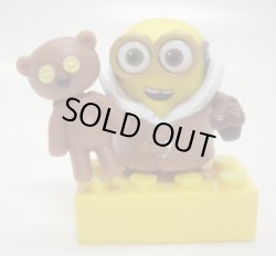 画像1: MEGA BLOKS - MINIONS A MOVIE 【MINION ミニフィグ12(シークレット）】　YELLOW-BROWN