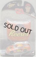 2004 ACTION - NASCAR WINNER'S CIRCLE 【"#21 REESE'S" CHEVY MONTE CARLO】 ORANGE (with 1/24 RACE HOOD)