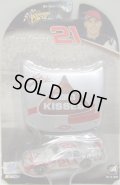 2004 ACTION - NASCAR WINNER'S CIRCLE 【"#21 HERSHEY'S KISSES" CHEVY MONTE CARLO】 SILVER (with 1/24 RACE HOOD)