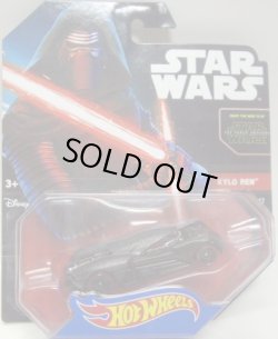 画像1: 2015 HW STAR WARS 【KYLO REN】　BLACK/PR5 (2015 BLACK CARD)