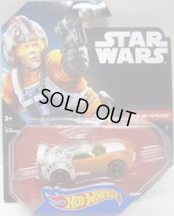 画像1: 2015 HW STAR WARS 【LUKE SKYWALKER】　WHITE-ORANGE/PR5  (2015 BLACK CARD)