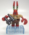 MEGA BLOKS - THE SPONGEBOB MOVIE SPONGE OUT OF WATER S2 【MR. KRABS】　RED