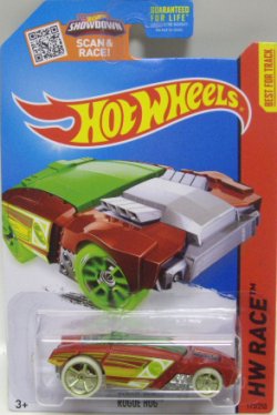 画像1: 2015 TREASURE HUNTS 【ROGUE HOG】 RED/O5 （タイヤは蓄光です）