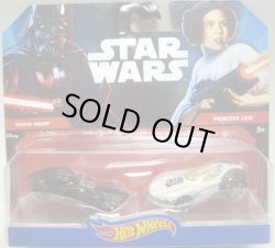 画像1: 2015 HW STAR WARS 2PACK 【DARTH VADER/PRINCESS LEIA】