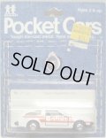 TOMY POCKET CARS 【TOYOTA SUPRA PACE CAR】　WHITE （USトミカ）