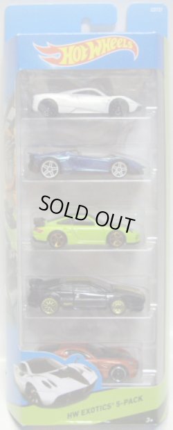 画像1: 2015 5PACK 【EXOTICS】　Pagani Huayra / Lamborghini Aventador J / Porsche 911 GT2 / Lotus Esprit / Alfa Romeo 8C Competizione