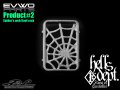 HELLS DEPT 2015 DOUBLE LOSER[S] 【EVWO PARTS - Product#2  ルーフラック(カスタムパーツ）】 WHITE METAL MADE （送料サービス適用外）