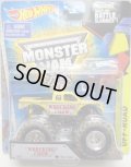 2015 MONSTER JAM includes SNAP-ON BATTLE SLAMMER! 【WRECKING CREW】 YELLOW