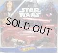 2015 HW STAR WARS 2PACK 【OBI-WAN KENOBI / DARTH VADER】 (2015 BLACK CARD)