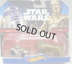 画像1: 2015 HW STAR WARS 2PACK 【C-3PO / R2-D2】(ウェザリング・バージョン） (2015 BLACK CARD)