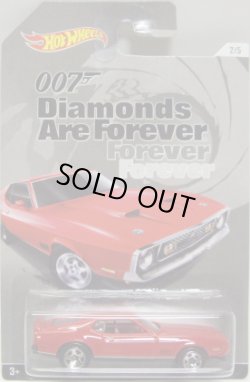 画像1: 2015 WALMART EXCLUSIVE - 007 JAMES BOND 【'71 MUSTANG MACH 1】 RED/5SP