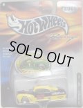2001 HOT WHEELS RACING 【#22 TEAM CAT TAIL DRAGGER】 YELLOW-BLACK/LACE