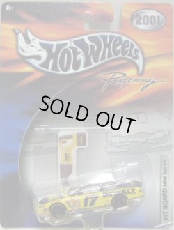 画像1: 2001 HOT WHEELS RACING "PIT BOARD"【#17 TEAM DEWALT FORD TAURUS】 YELLOW-BLACK/RR