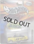 2001 HOT WHEELS RACING 【#17 TEAM DE WALT TAIL DRAGGER】 YELLOW-BLACK/LACE