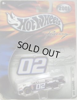 画像1: 2001 HOT WHEELS RACING "PIT BOARD"【#02 TEAM ALLTEL FORD TAURUS】 WHITE-BLACK/RR