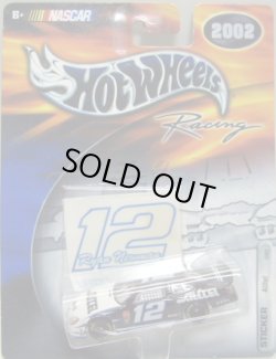 画像1: 2002 HOT WHEELS RACING "STICKER" 【#12 TEAM ALLTEL FORD TAURUS】 WHITE-BLACK/RR