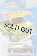 2015 SUPER TREASURE HUNTS 【CUSTOM '77 DODGE VAN】　SPEC.YELLOW/RR (MOONEYES)