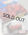 2014 HW MARVEL 【RED HULK】　RED/OR6SP 