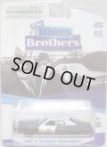 2015 GREENLIGHT HOLLYWOOD  【"THE BLUES BROTHERS" JAKE & ELWOOD'S BLUES MOBILE (1974 DODGE MONACO)】 BLACK-WHITE/RR （ウエザリング・バージョン）