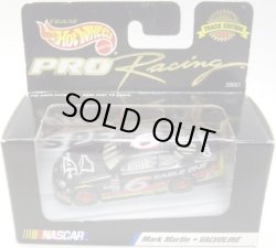 画像1: 1998 HOT WHEELS PRO RACING TRACK EDITION 【MARK MARTIN #6 TEAM VALVOLINE】　BLACK/RR