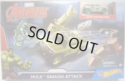 画像1: 2016 HW MARVEL AVENGERS 【HULK SMASH ATTACK】　included HULK CAR