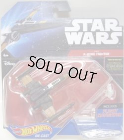 画像1: 2016 HW STAR WARS STARSHIP 【"POE'S" X-WING FIGHTER (CLOSED WING)】　BLACK (BLACK CARD)