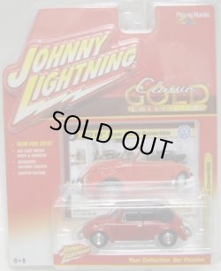 画像1: 2016 JOHNNY LIGHTNING - CLASSIC GOLD COLLECTION 【1975 VW SUPER BEETLE CONVERTIBLE】　RED/RR