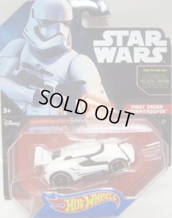 画像1: 2016 HW STAR WARS 【FIRST ORDER STORMTROOPER】　WHITE/O5 (2015 BLACK CARD)