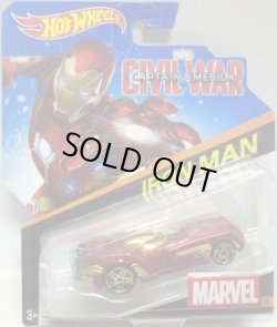 画像1: 2016 HW MARVEL 【IRON MAN (CIVIL WAR)】　RED/PR5 