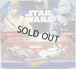 画像1: 2016 HW STAR WARS 2PACK 【REY/FIRST ORDER FLAMETROOPER（ノーマル・バージョン）】 (2015 BLACK CARD)