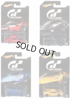 画像1: 2016 HW GRAN TURISMO 【4種セット】Nissan Skyline GT-R (R32)/Ford GT LM/Pagani Huayra/Lamborghini Gallardo Superleggera