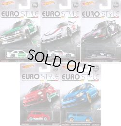 画像1: 2016 HW CAR CULTURE - 【Bアソート EURO STYLE 5種セット】 '92 BMW M3/PORSCHE 911 GT3 RS/PORSCHE 993 GT2/FIAT 500/VOLKSWAGEN GOLF MK7