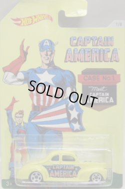 画像1: 2016 Celebrate 75 Years of Captain America!【'40 FORD COUPE】 LT.YELLOW/5SP (CAPTAIN AMERICA)