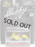 SHELBY COLLECTIBLES  "50TH ANNVERSARY"【SHELBY COBRA 427 S/C】 YELLOW/RR