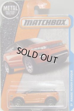 画像1: 2016 【RANGE ROVER EVOQUE】 ORANGE (NEW CAST) 