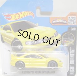 画像1: 【CUSTOM '01 ACURA INTEGRA GSR】 YELLOW/O5 (NEW CAST)   (インターナショナル・ショートカード)