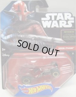 画像1: 2016 HW STAR WARS 【SIDON ITHANO】　RED/BLOR (2015 BLACK CARD)