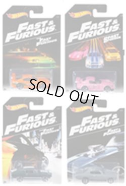 画像1: 2016  FAST & FURIOUS （ワイルドスピード）【4種セット】'94 TOYOTA SUPRA/HONDA S2000/'67 FORD MUSTANG/'70 CHEVELLE SS