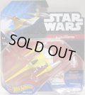 2016 HW STAR WARS STARSHIP 【NABOO N-1 STARFIGHTER】　YELLOW(BLACK CARD)