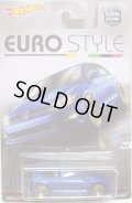 2016 HW CAR CULTURE - EURO STYLE 【VOLKSWAGEN GOLF MK7】 BLUE/RR