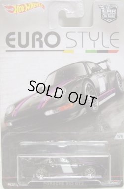 画像1: 2016 HW CAR CULTURE - EURO STYLE  【PORSCHE 993 GT2】 BLACK/RR