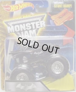 画像1: 2016 MONSTER JAM includes STUNT RAMP! 【BATMOBILE】 BLACK