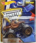 2016 MONSTER JAM includes STUNT RAMP! 【ZOMBIE HUNTER】 MET.BROWN (2016 NEW TRUCK!)