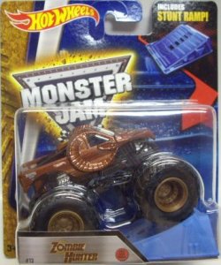 画像1: 2016 MONSTER JAM includes STUNT RAMP! 【ZOMBIE HUNTER】 MET.BROWN (2016 NEW TRUCK!)