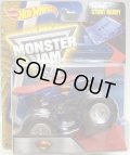 2016 MONSTER JAM includes STUNT RAMP! 【SUPERMAN】 BLUE-RED（マントパーツ脱着可能）