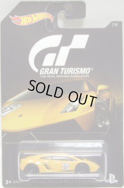 画像1: 2016 HW GRAN TURISMO 【LAMBORGHINI GALLARDO LP 570-4 SUPERLEGGERA】 YELLOW/PR5