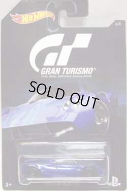 画像1: 2016 HW GRAN TURISMO 【PAGANI HUAYRA】 BLUE/MC5