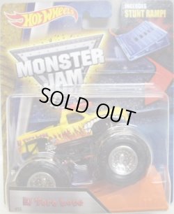 画像1: 2016 MONSTER JAM includes STUNT RAMP! 【EL TORO LOCO】 YELLOW