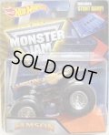 2016 MONSTER JAM includes STUNT RAMP! 【SAMSON】 BLUE