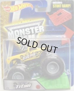 画像1: 2016 MONSTER JAM includes STUNT RAMP! 【TITAN】 YELLOW (2016 NEW TRUCK!)